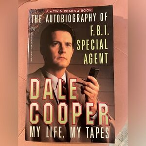 TWIN PEAKS - Agent Dale Cooper Autobiography Paperback published 1991